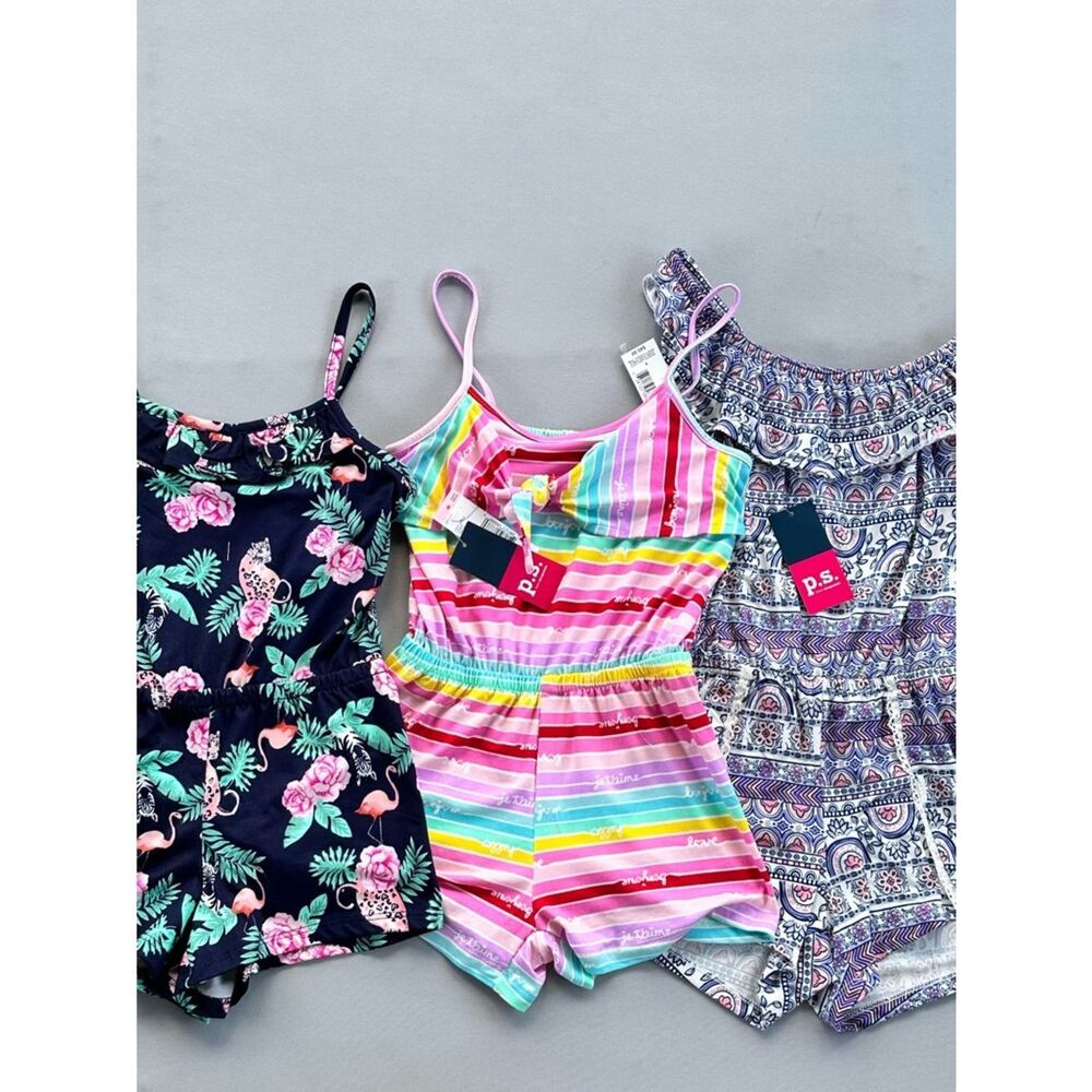 🎉5 for $45🎉 NWT PS Aeropostal romper dress girls size 6 bundle lot - Picture 2 of 7